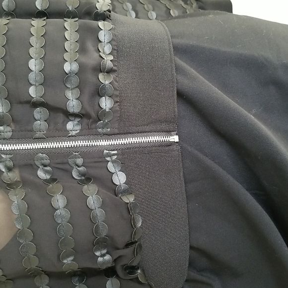 Melanie Lyne faux Leather trim jacket - Picture 7 of 11